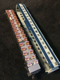 COLOR HO Scale Athearn Heavyweight Coach Passenger Coach Car Interior 60’