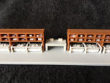 Gold Rush Bay COLOR HO Train Heavyweight RPO Post Office Interior Athearn 60’