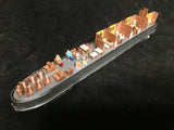 COLOR HO Scale Athearn Heavyweight Streamline Observation Car Train Interior 60’