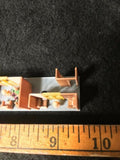 COLOR HO Scale Athearn Heavyweight Streamline Observation Car Train Interior 60’